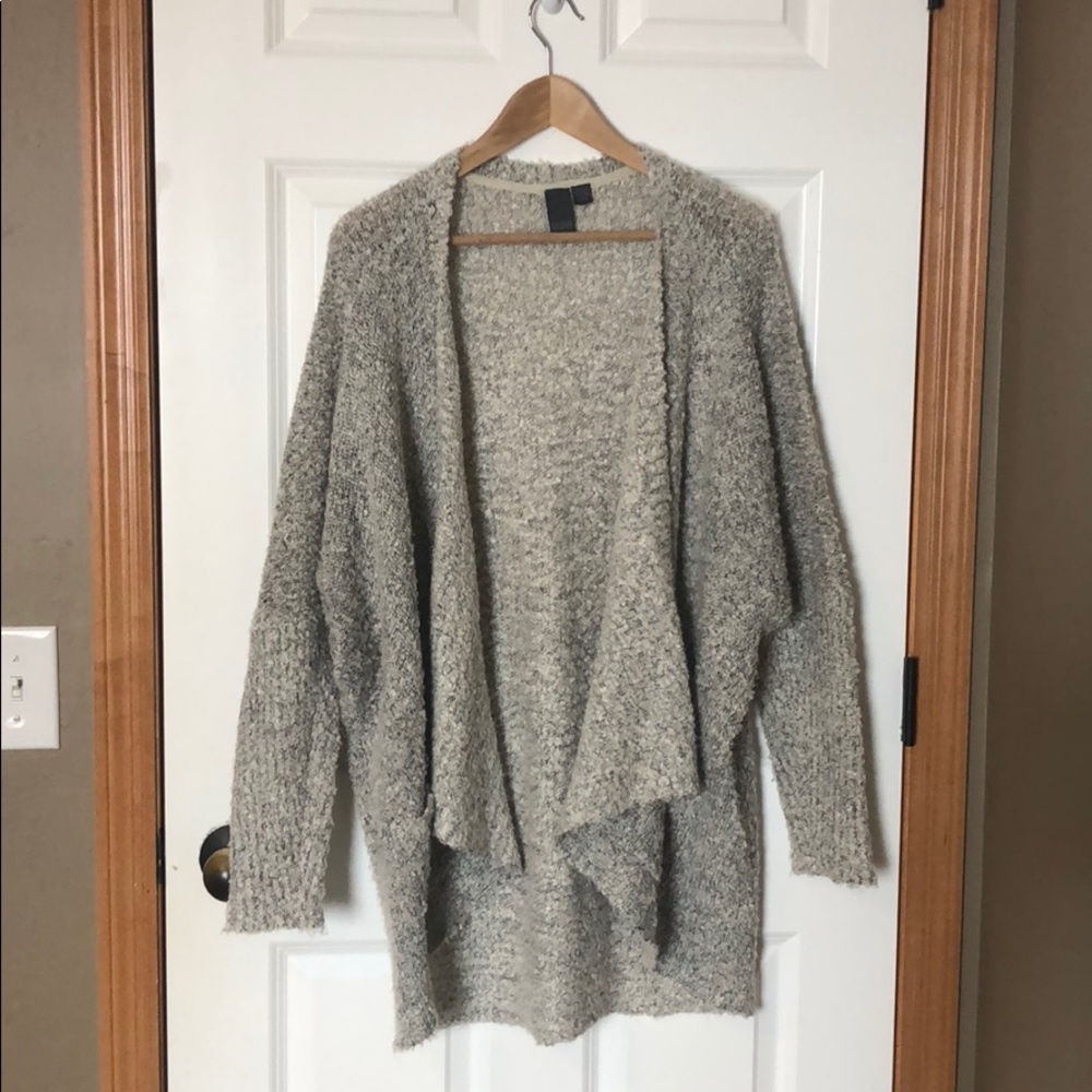 Marled Grey Gardigan